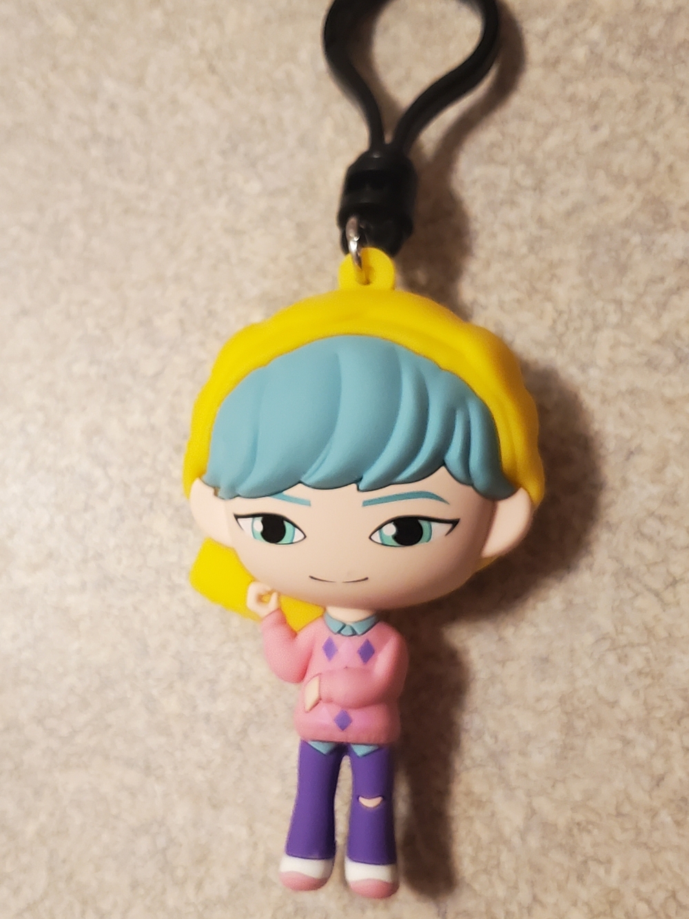 Netflix K-Pop Demon Hunters Blind Bag Figural Bag Clip- Baby Saja